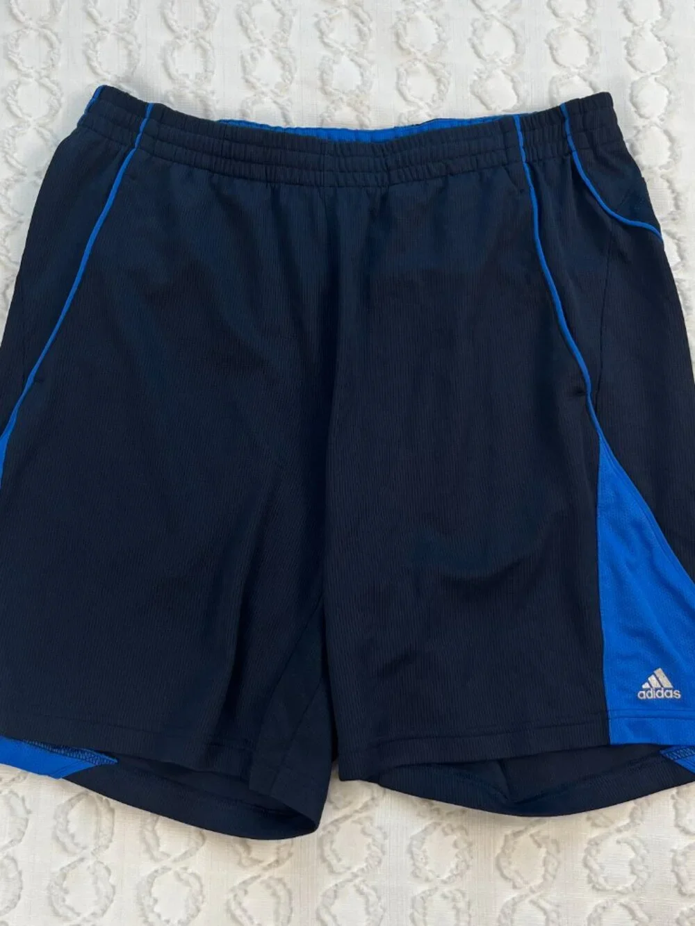Adidas Men's Basketball Shorts Lot of 4 Athletic Sports Red Blue Orange Yellow